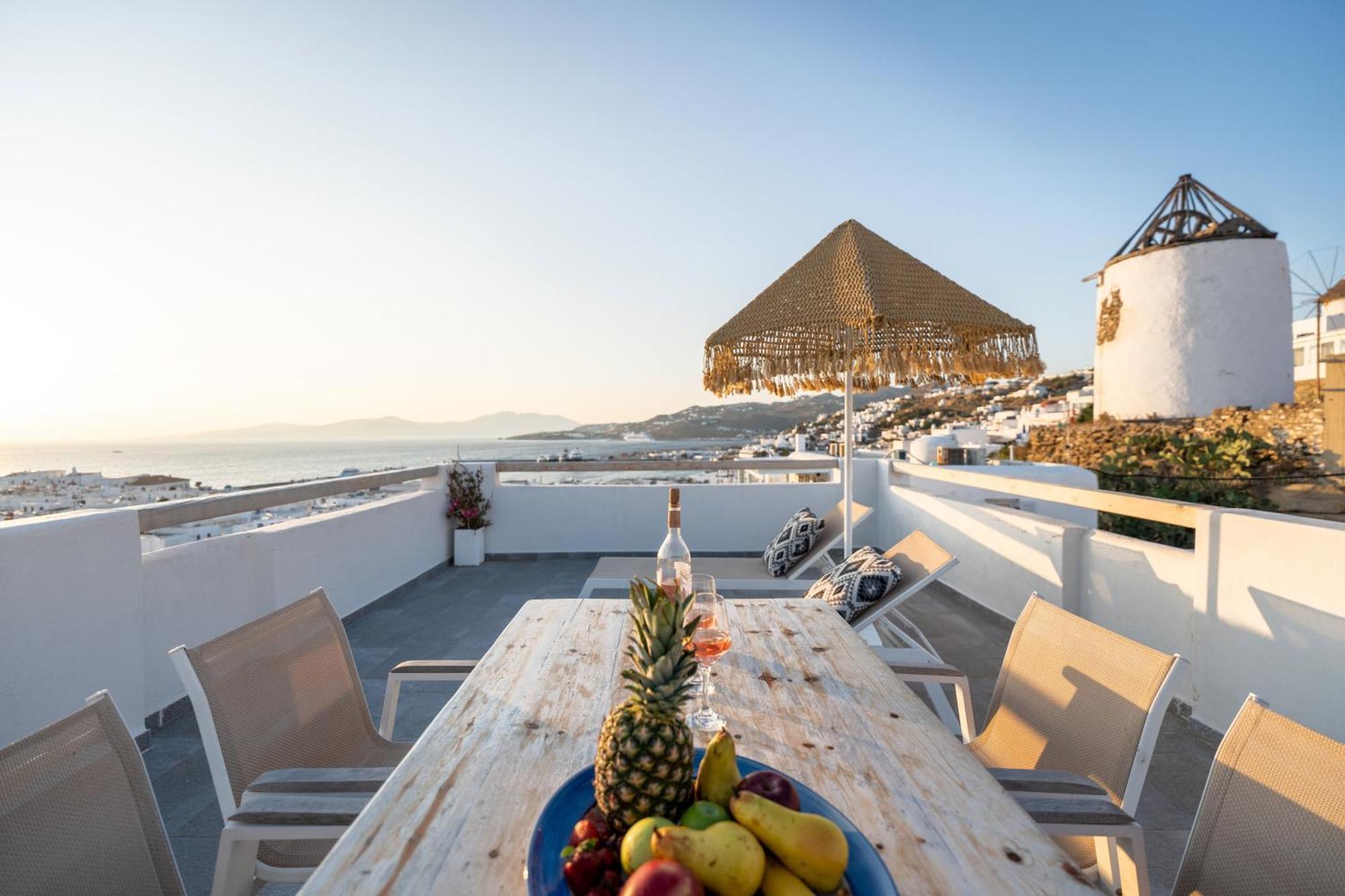 White House By Blue Waters Mykonos Apartment Mykonos Town Exterior photo